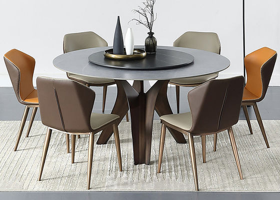 طاولة طعام أثاث منزلي فاخر من Rock Slab Light
