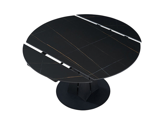 ISO9001 Minimalist Restaurant Circle Dining Table