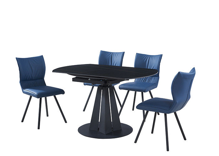 ISO9001 Minimalist Restaurant Circle Dining Table