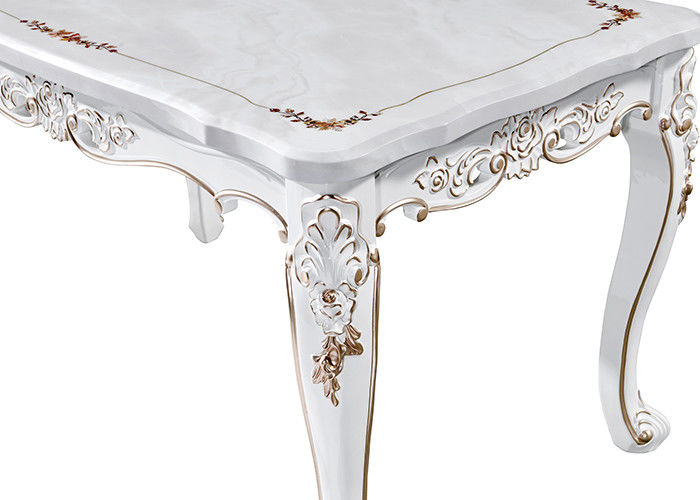 ريترو 75 سم H-1198 C-34 طاولة طعام رخامية إسكندنافية ارتفاع