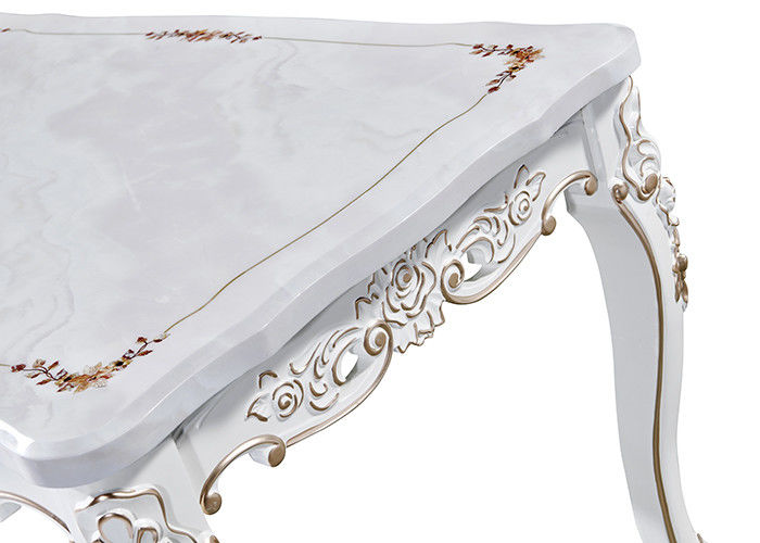 ريترو 75 سم H-1198 C-34 طاولة طعام رخامية إسكندنافية ارتفاع