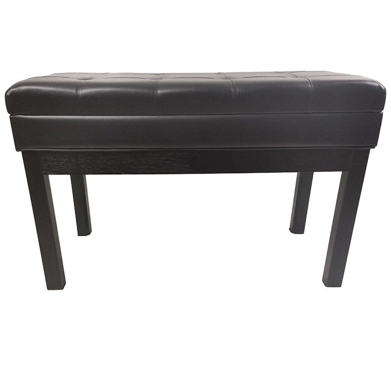 تخزين جلد Odm Antique Double Piano Stool Ottoman 86cm طويل القامة