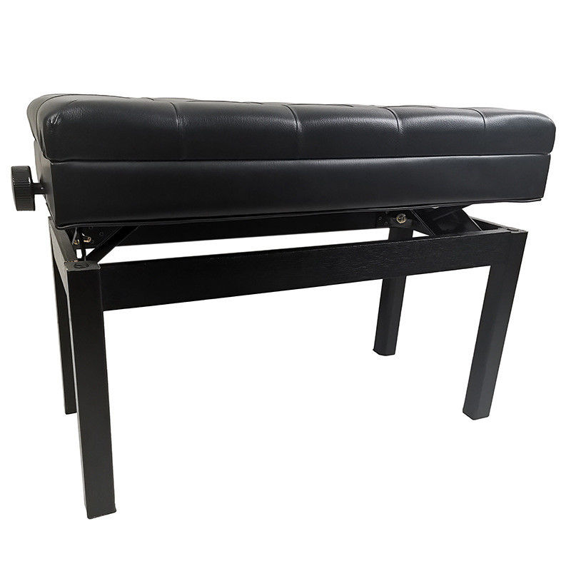 تخزين جلد Odm Antique Double Piano Stool Ottoman 86cm طويل القامة
